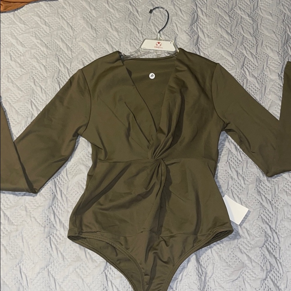 Hunter Green Bodysuit